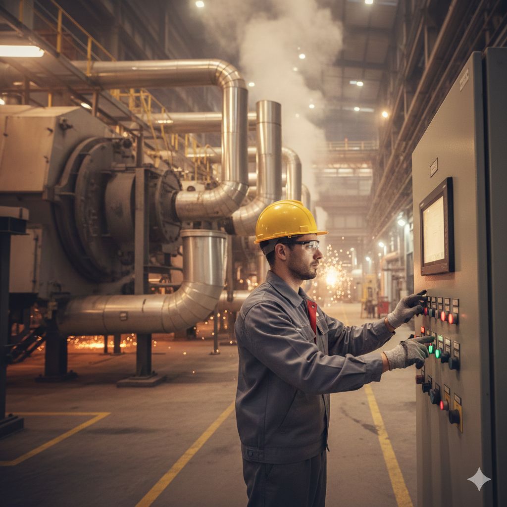 Operator of thermal installation 